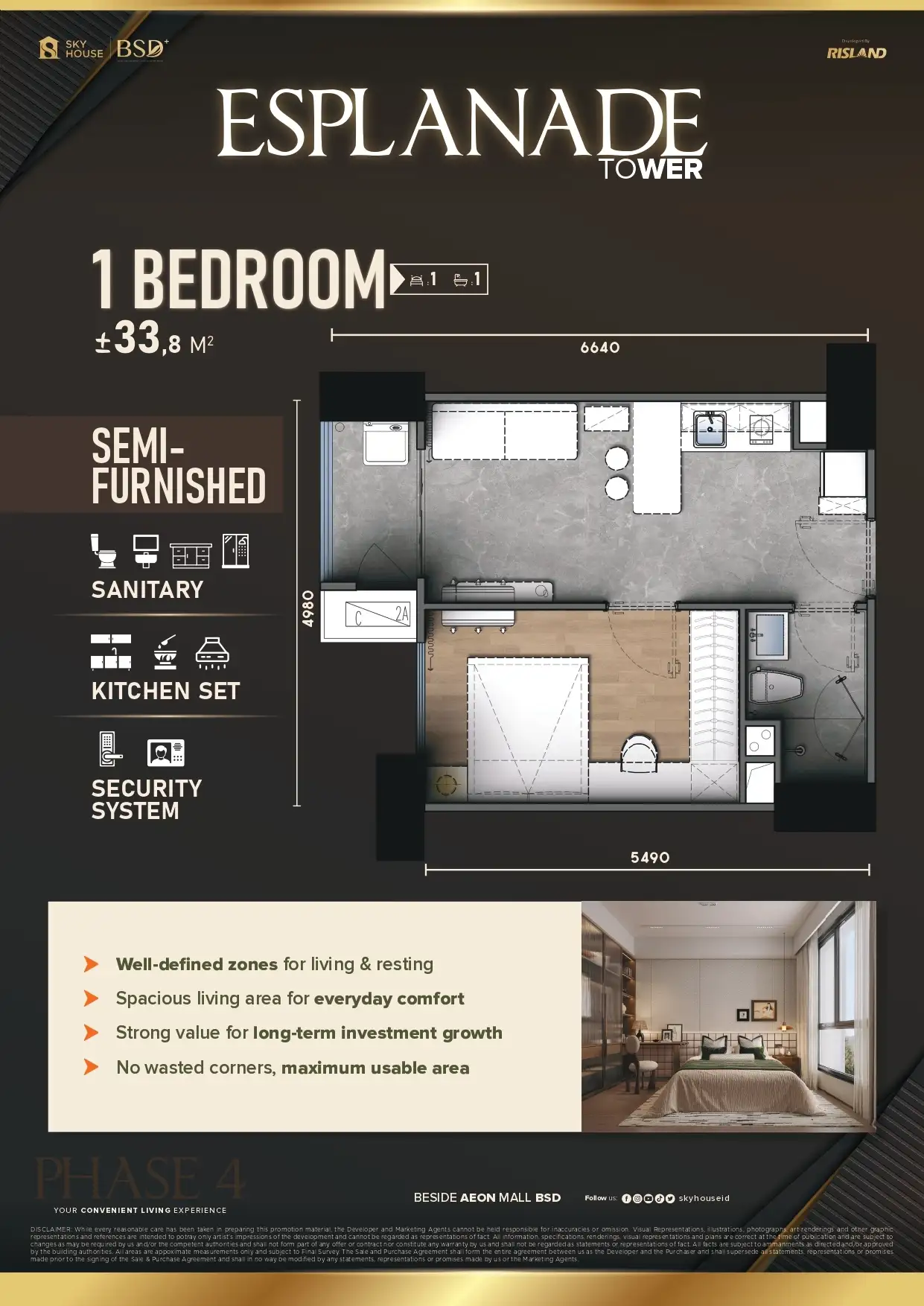 Floor Plan - 1 Bedroom 1