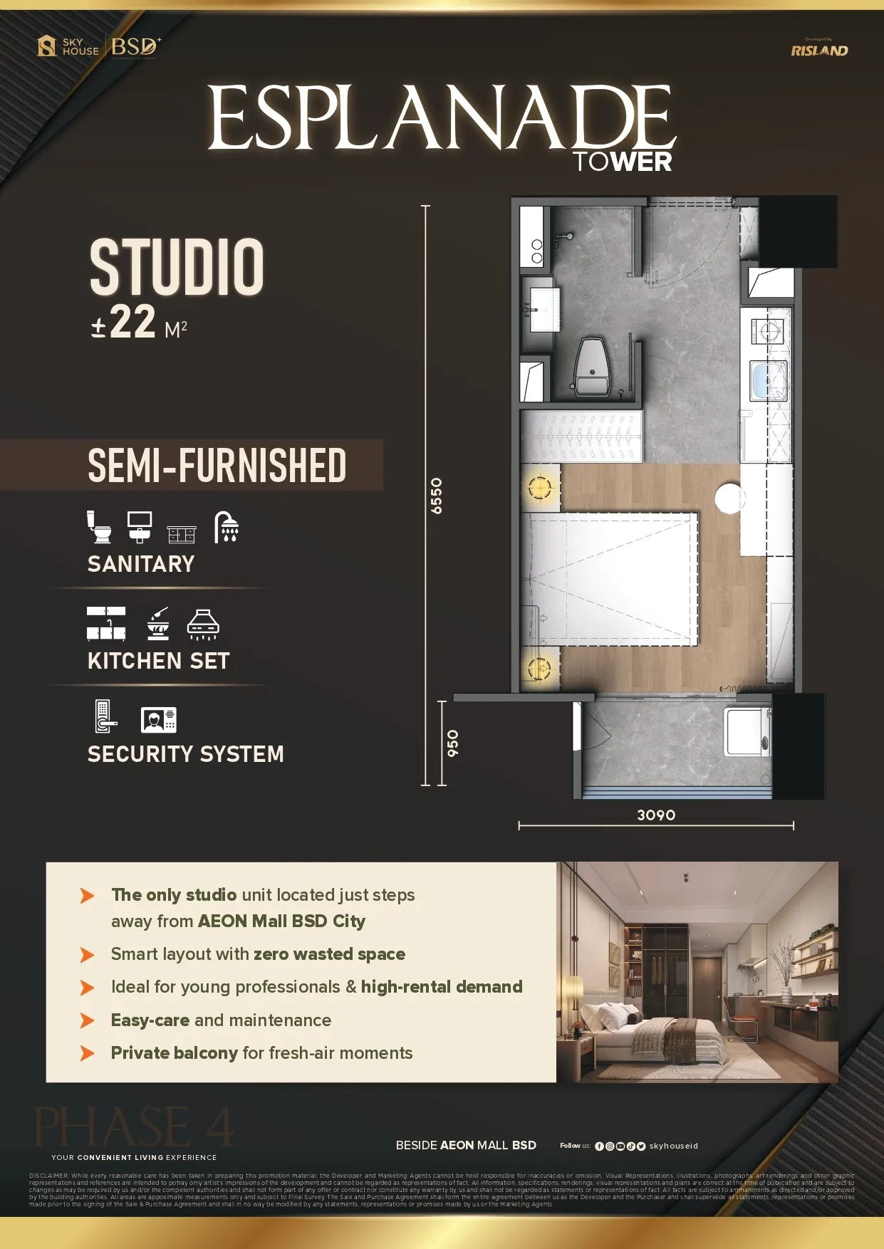 Floor Plan - Studio 1